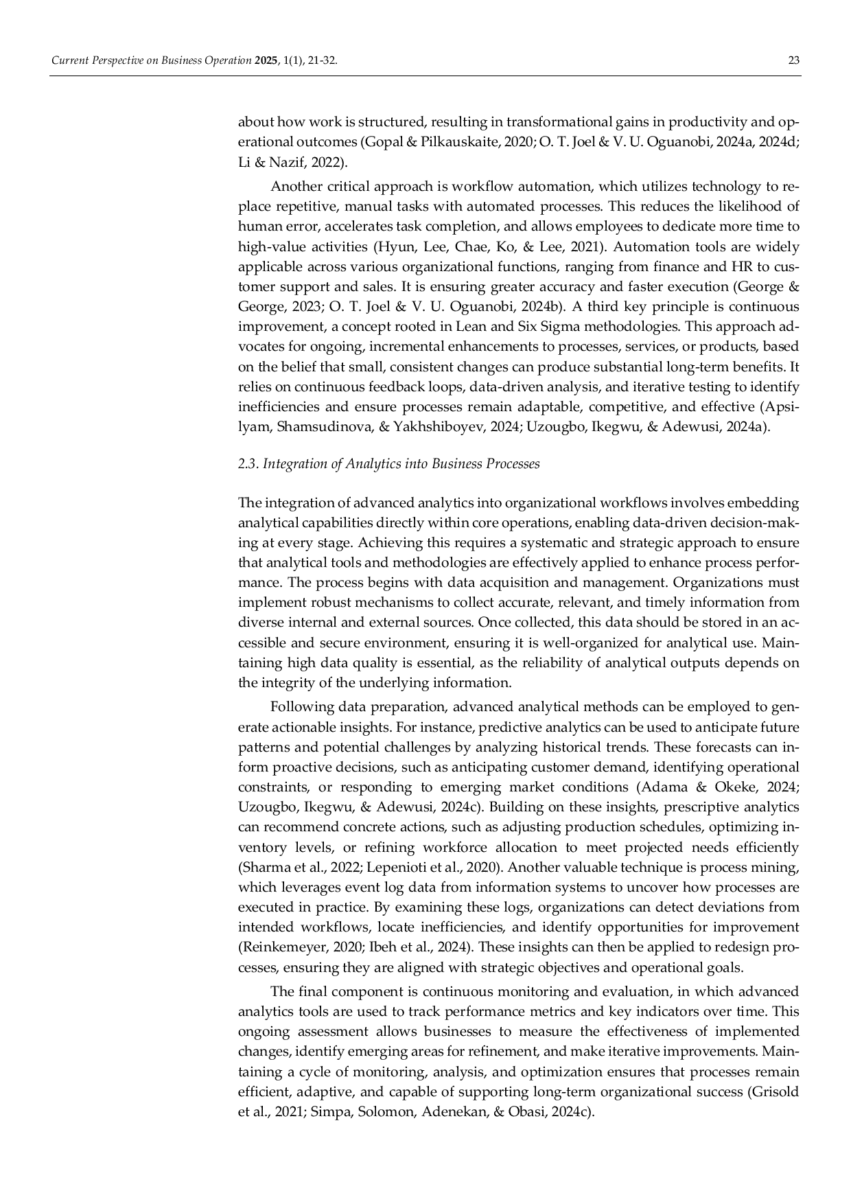 JURIS How advanced analytics optimizes the efficiency and productivity of business process