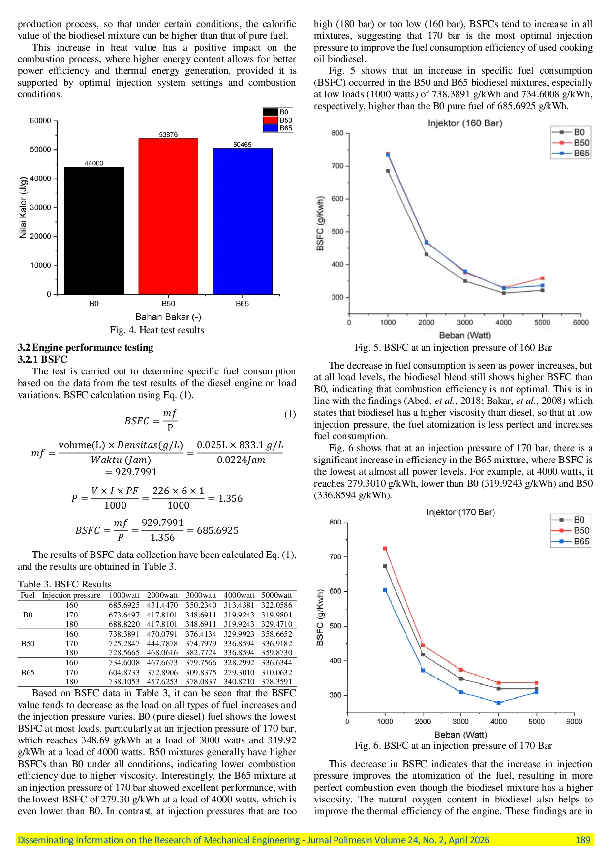 JURIS Optimizing injection pressure for diesel engines fueled with waste cooking oil biodiesel blends
