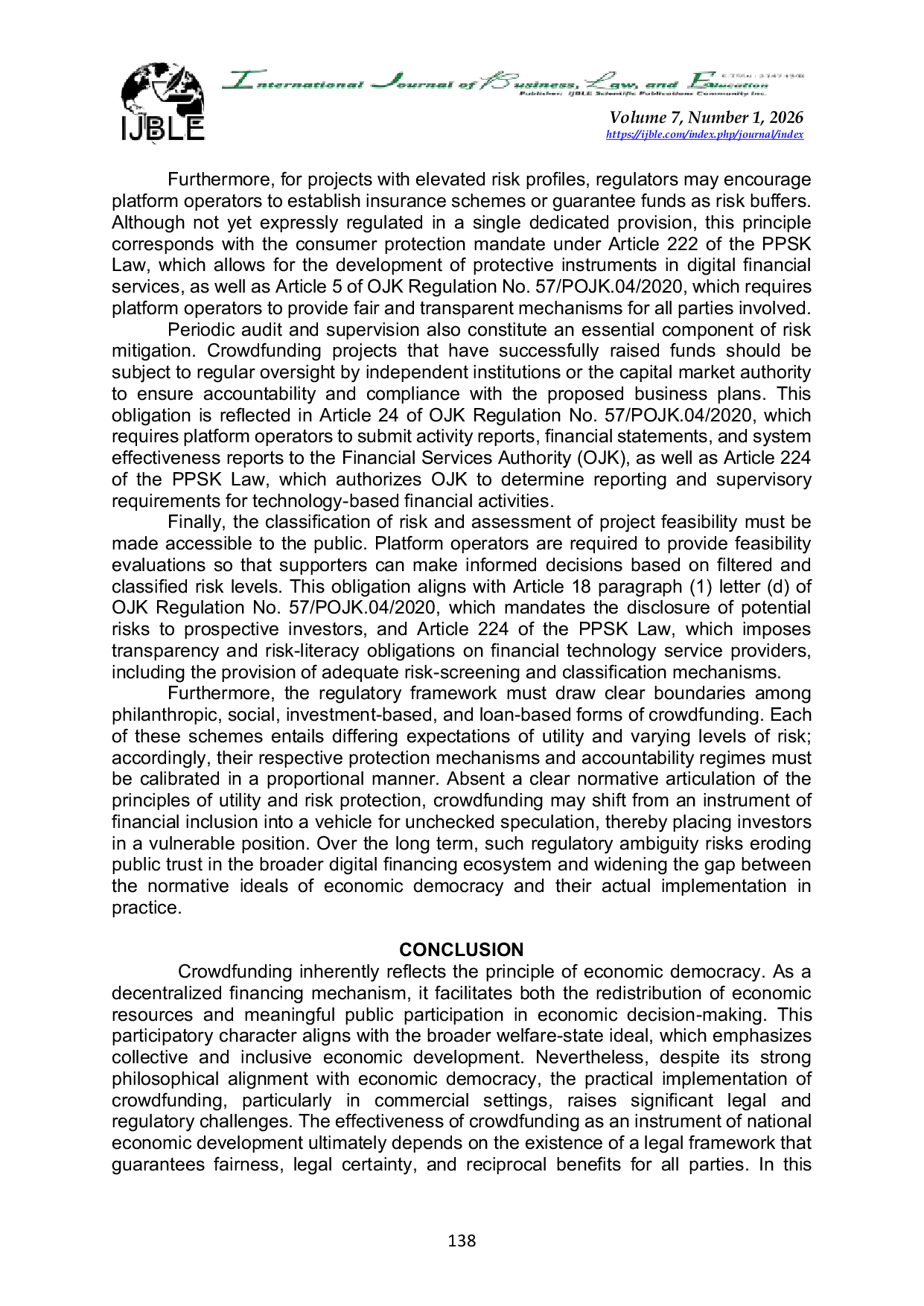 JURIS Reconceptualizing Legal Entity Structures for Indonesian Commercial Crowdfunding