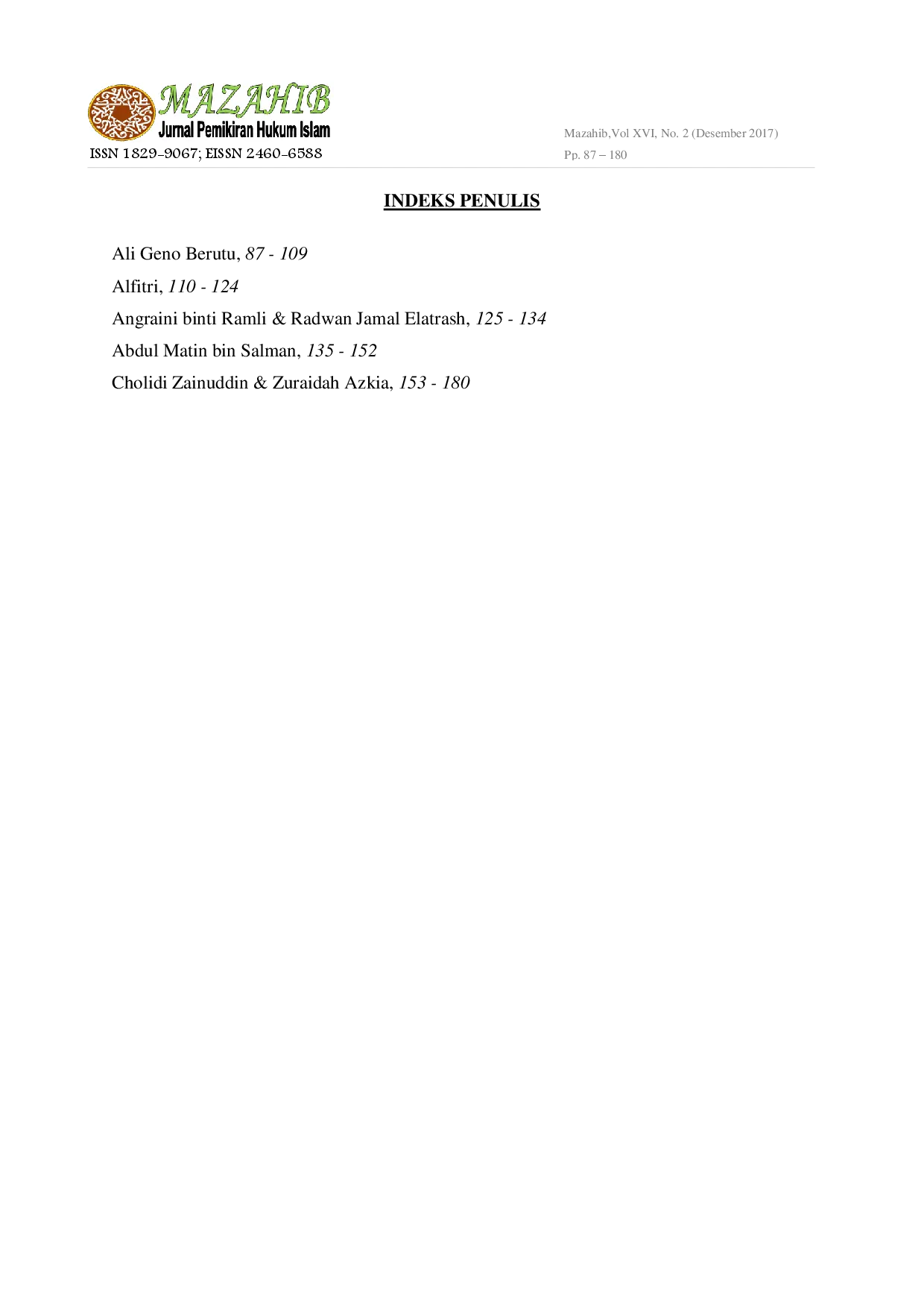 juris Subject and Author Index