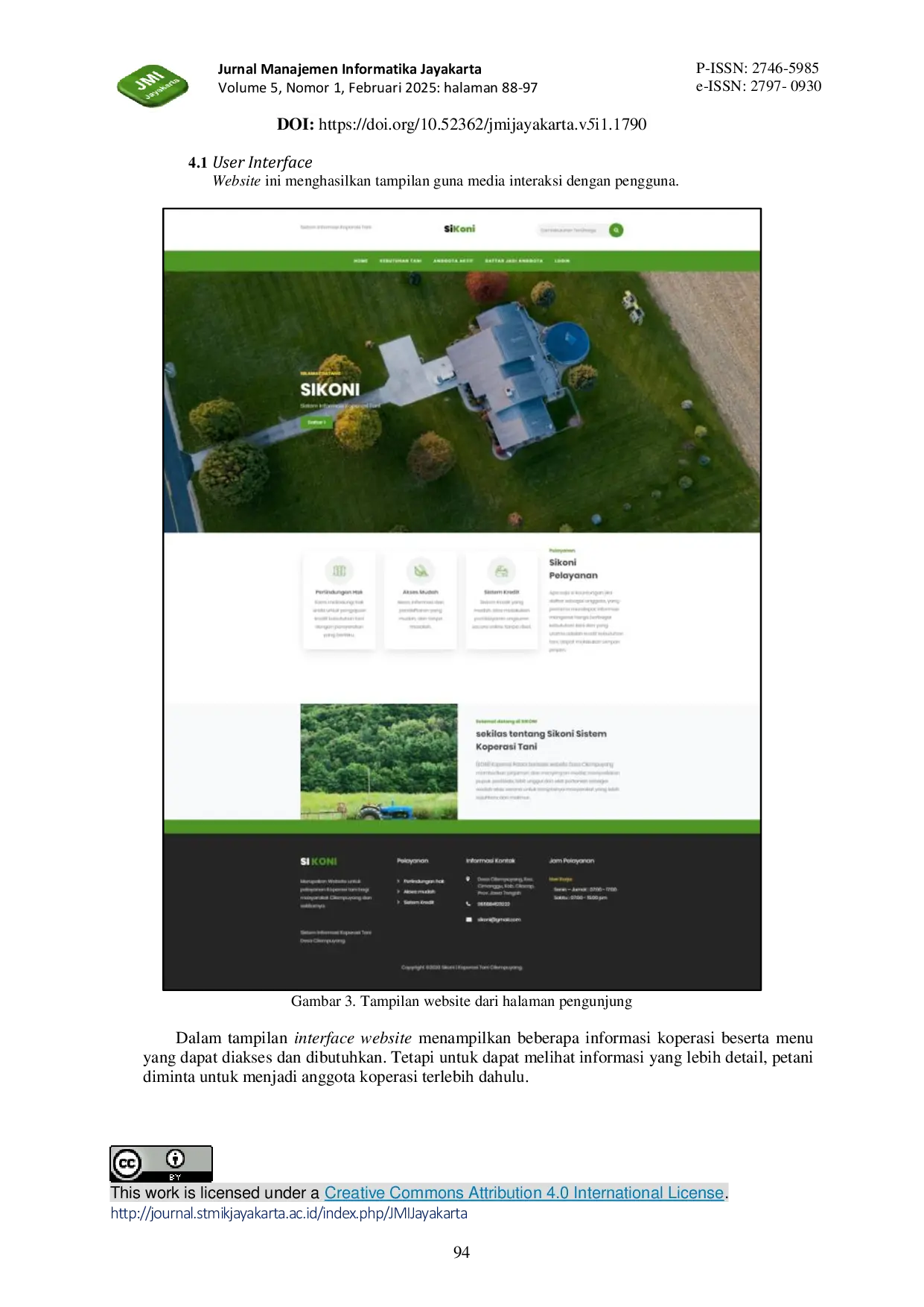 JURIS Sistem Informasi Koperasi Petani Guna Peningkatan Perekonomian di Desa Cilempuyang