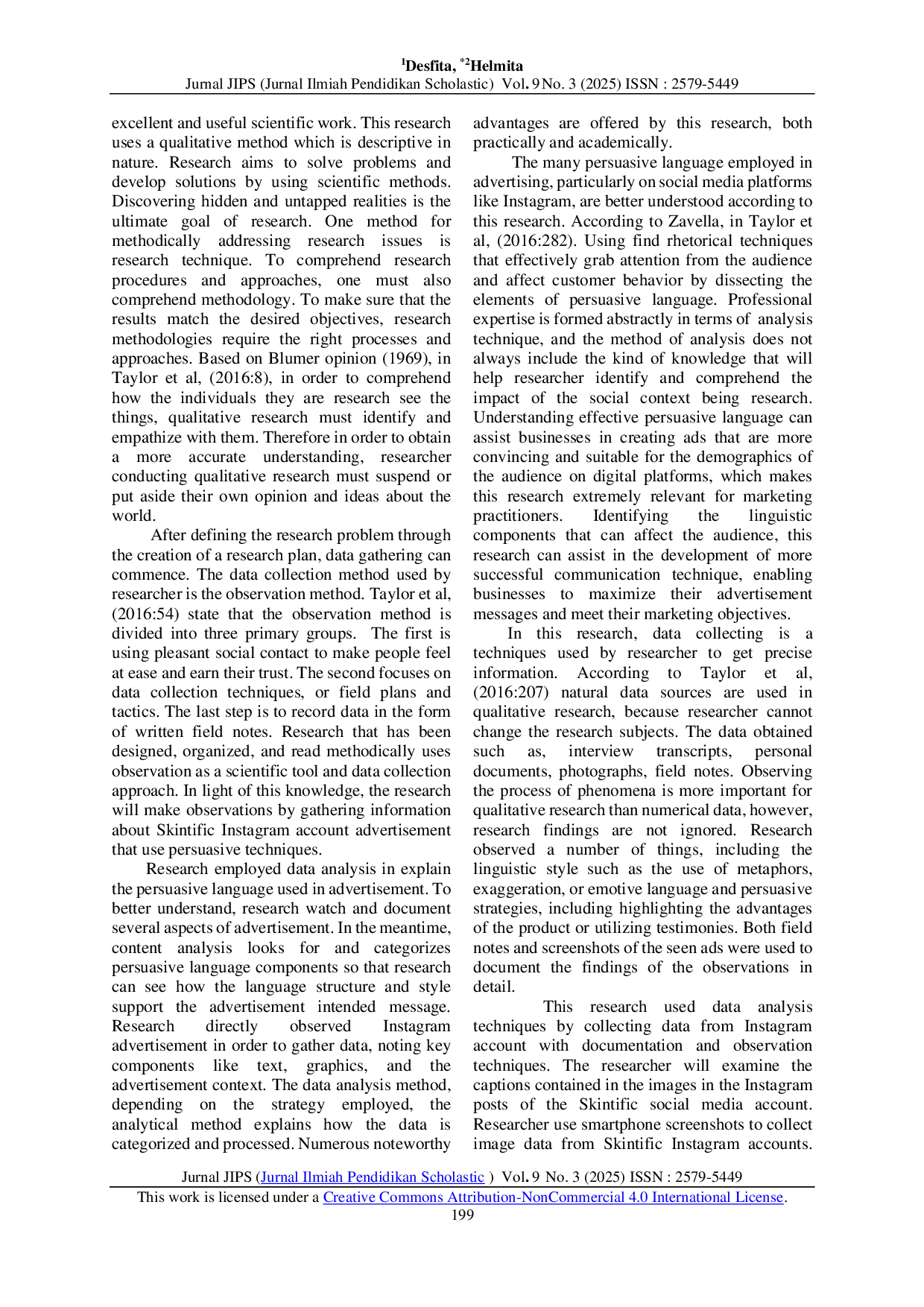 JURIS Persuasive Language In Skintific Advertisements On Instagram A Semantics Analysis