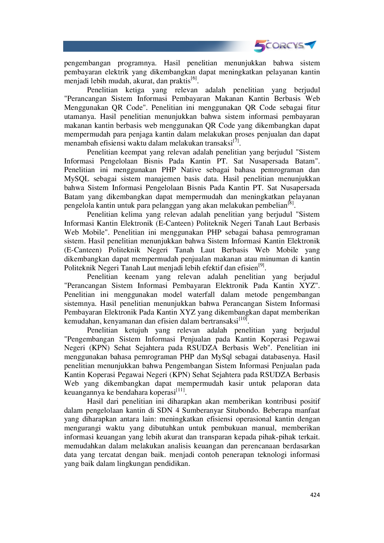 JURIS Rancang Bangun Sistem Informasi Kantin Berbasis Web Menggunakan Laravel di SDN 4 Sumberanyar Situbondo