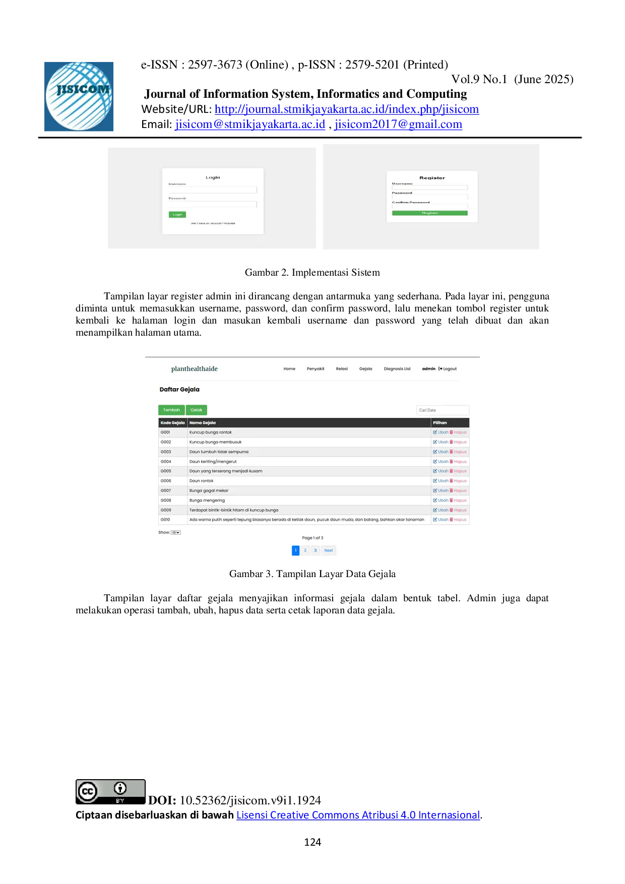 JURIS Sistem Pakar Deteksi Dan Penanganan Penyakit Pada Tanaman Adenium Berbasis Forward Chaining