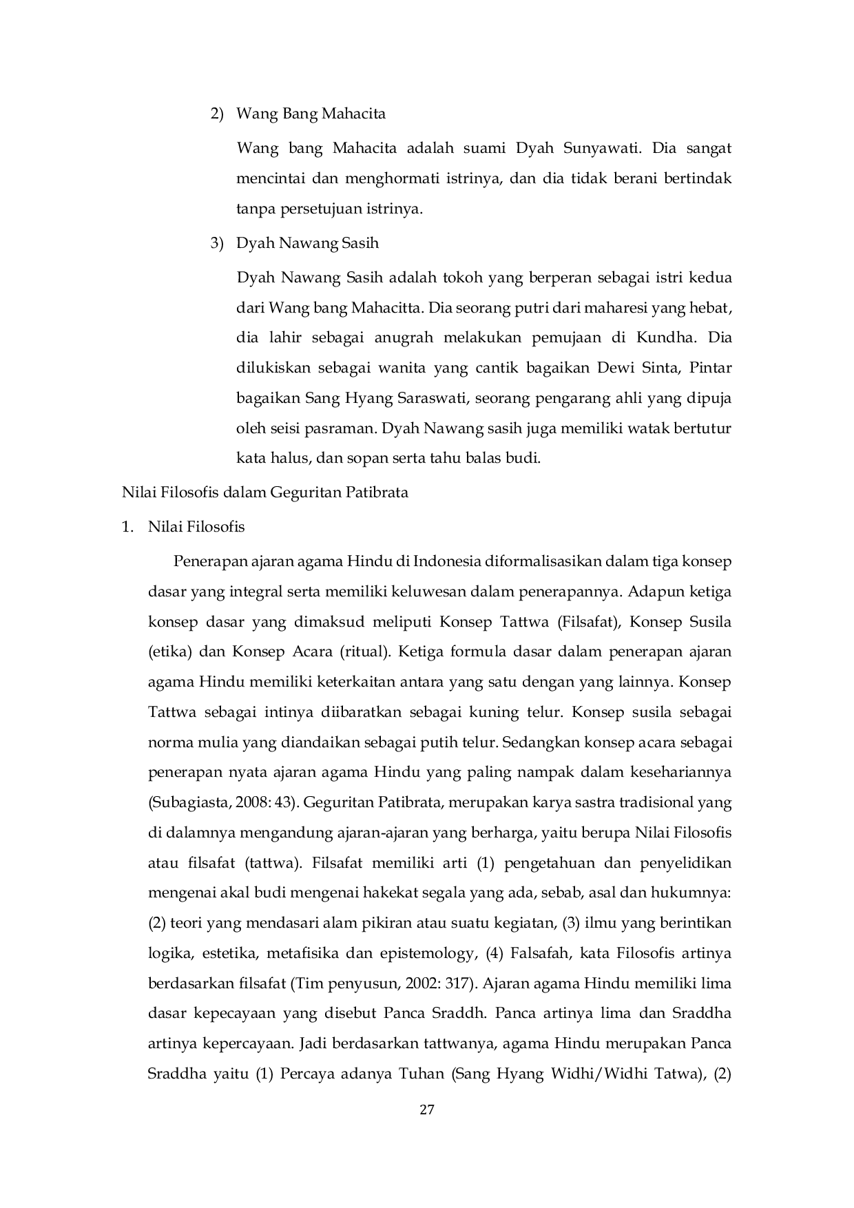 JURIS Analisis Struktur dan Nilai Geguritan Patibrata