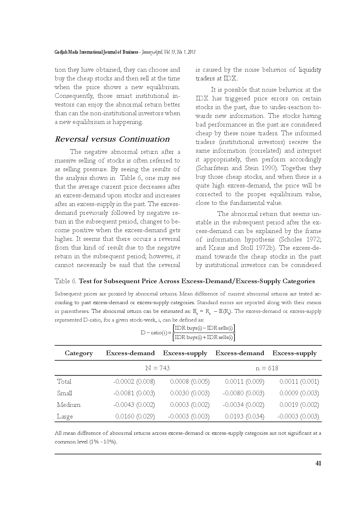 juris Detecting the Existence of Herding Behavior in Intraday Data Evidence from the Indonesia Stock Exchange