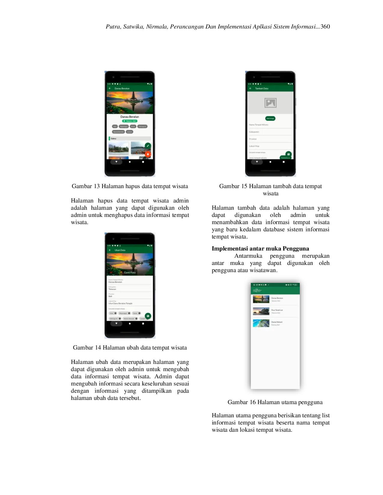 JURIS Perancangan dan Implementasi Aplikasi Sistem Informasi Pariwisata Berbasis Mobile TRIPTO