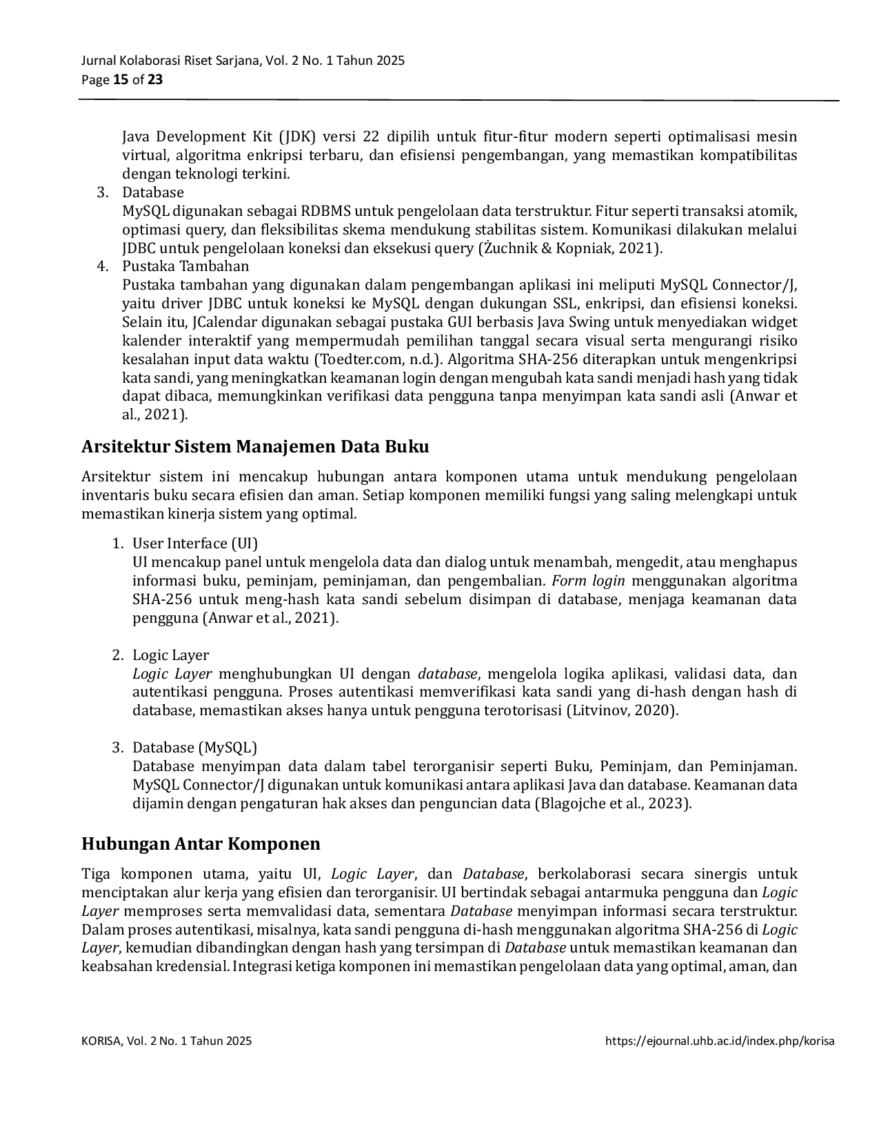 JURIS Aplikasi Desktop Manajemen Data Buku untuk Solusi Praktis untuk Pengelolaan Digital