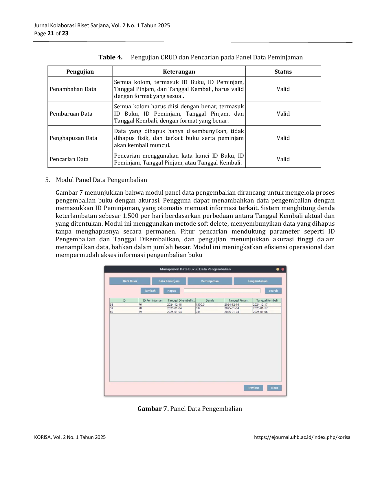 JURIS Aplikasi Desktop Manajemen Data Buku untuk Solusi Praktis untuk Pengelolaan Digital
