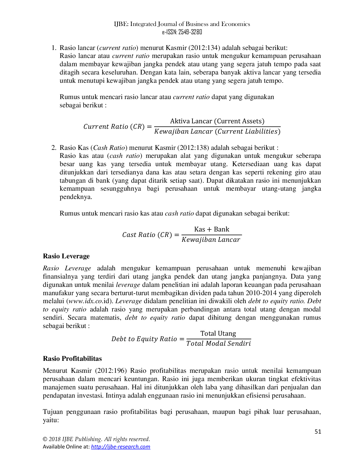 JURIS Effect of Financial Performance on Dividend Policy in Manufacturing Companies in Indonesia Stock Exchange