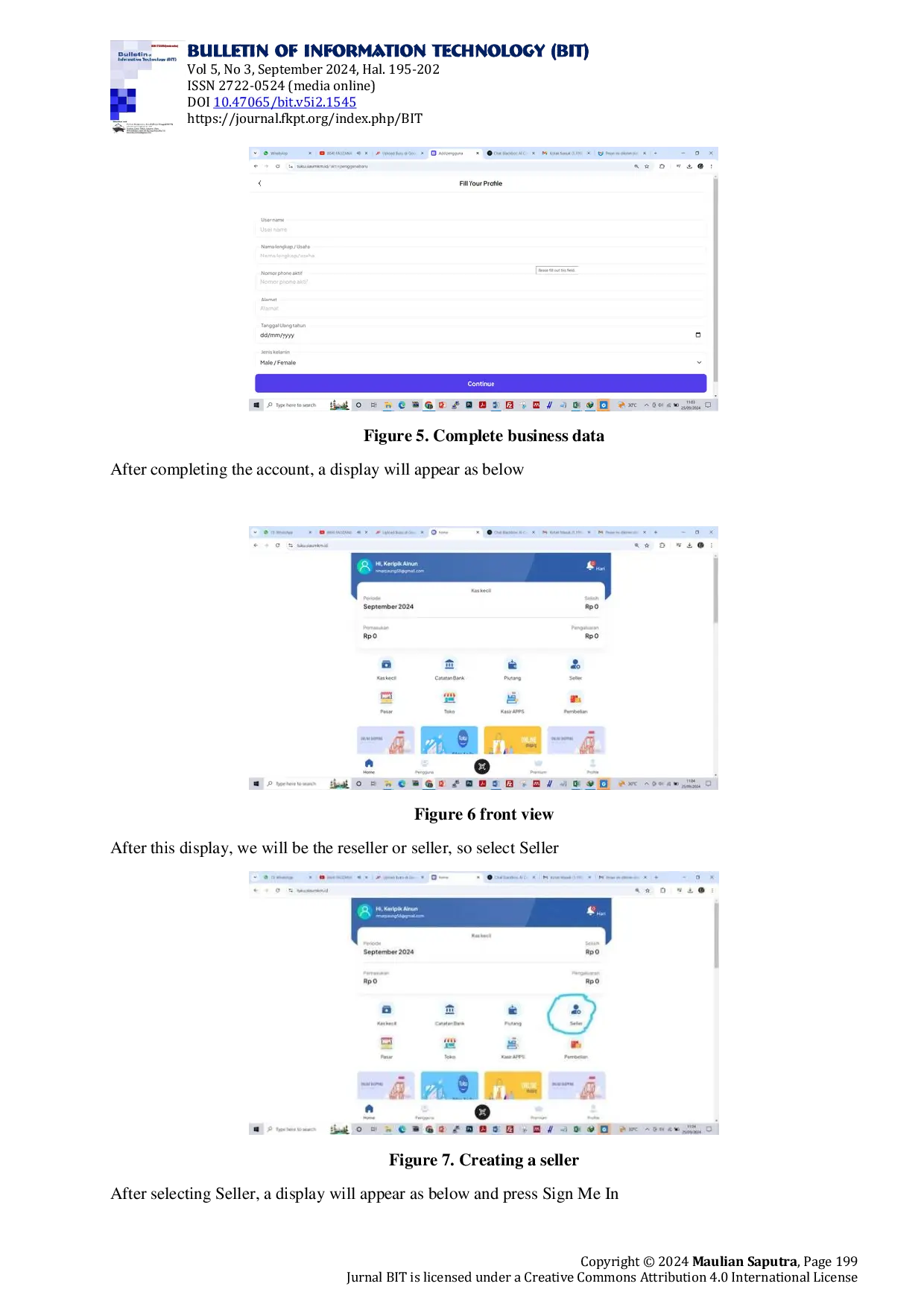 JURIS Implementation of E Commerce System as SME Development Strategy in the Digital Era