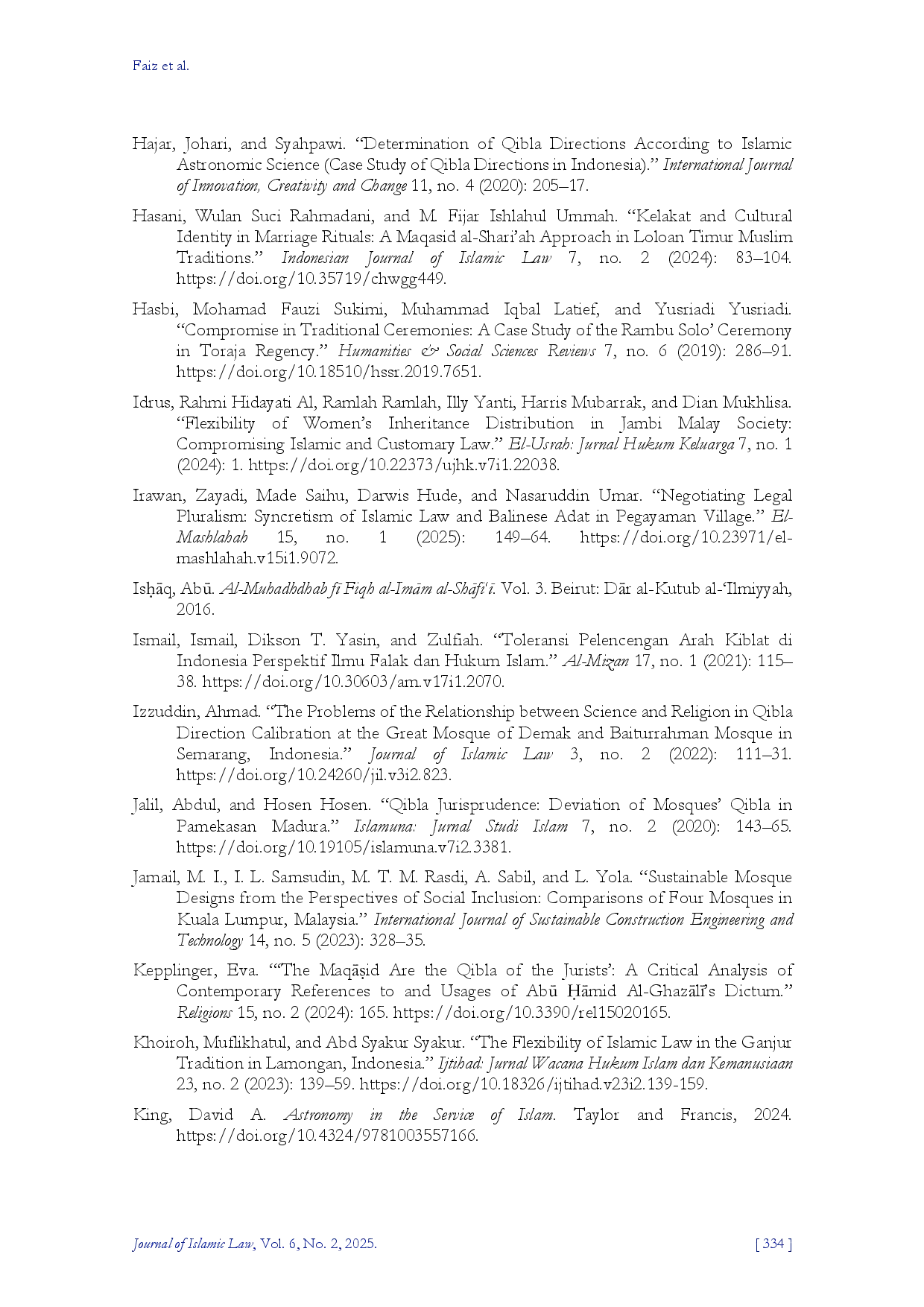 juris From Qibla Deviation to Social Cohesion The Construction of Minority Fiqh at the Great Mosque of Makale Tana Toraja