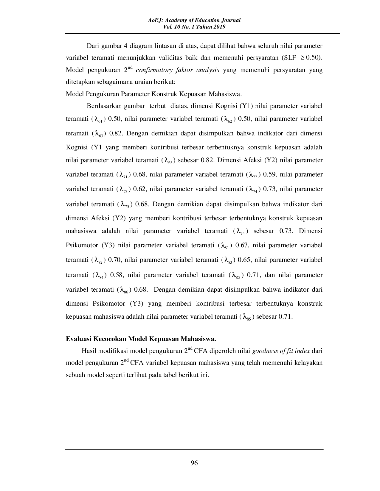 JURIS Pengaruh Kualitas Layanan Pendidikan Terhadap Kepuasan Mahasiswa Program Studi Manajemen Fakultas Ekonomi Pada Universitas Swasta Di Bandar Lampung