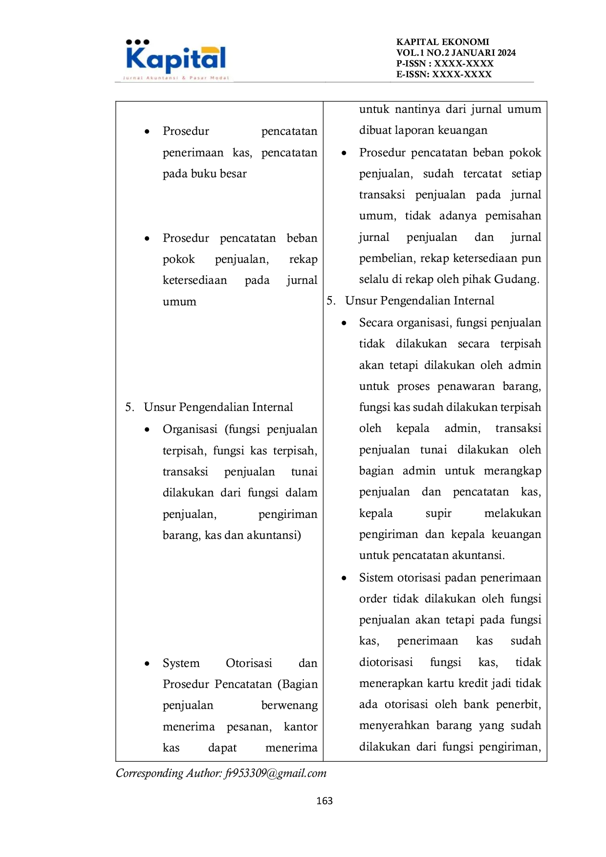 JURIS Analisis Sistem Akuntansi Penerimaan Kas Studi Empiris Pada Pt Abc Gresik