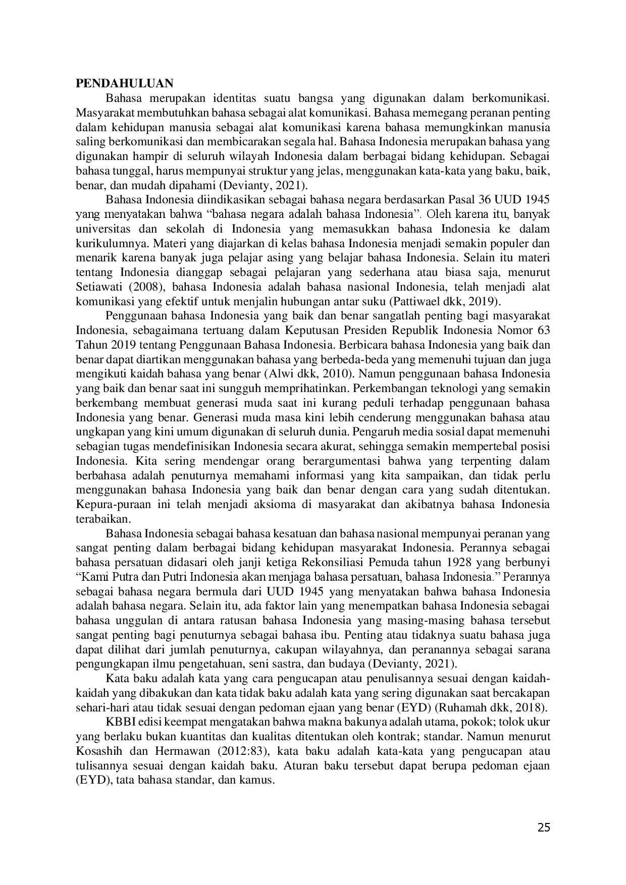 juris Mengetahui Kemampuan Siswa SMP dalam Menggunakan Bahasa Baku dan Tidak Baku di SMP Negeri 35 Medan