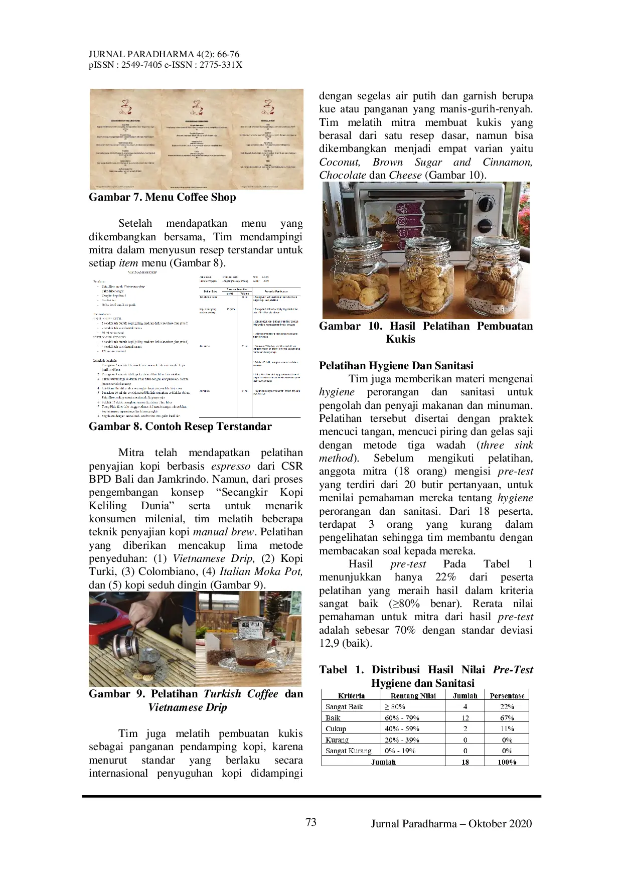 JURIS Pengembangan Usaha Kedai Kopi berbasis Single Origin di Desa Catur Kintamani Kabupaten Bangli