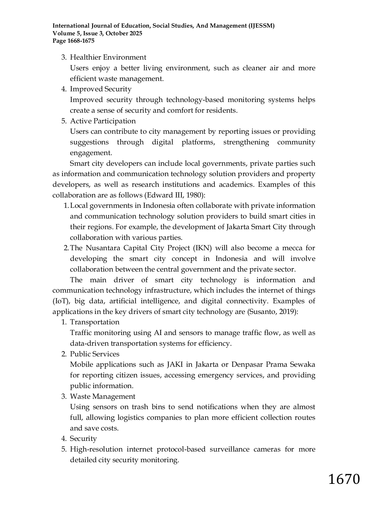 JURIS The Role of Quality Human Resources in Realizing Smart Cities