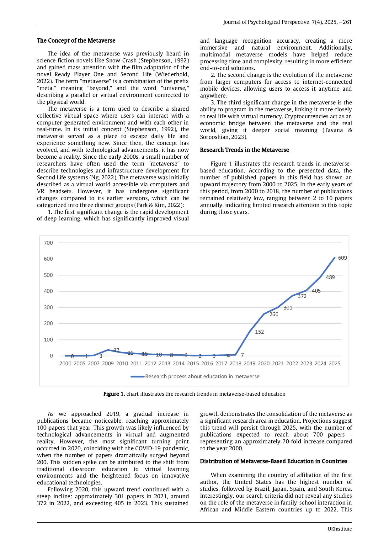 JURIS The State of the Metaverse in Education A Narrative Review of Trends Applications Challenges and the Emerging Role of Family School Interactions