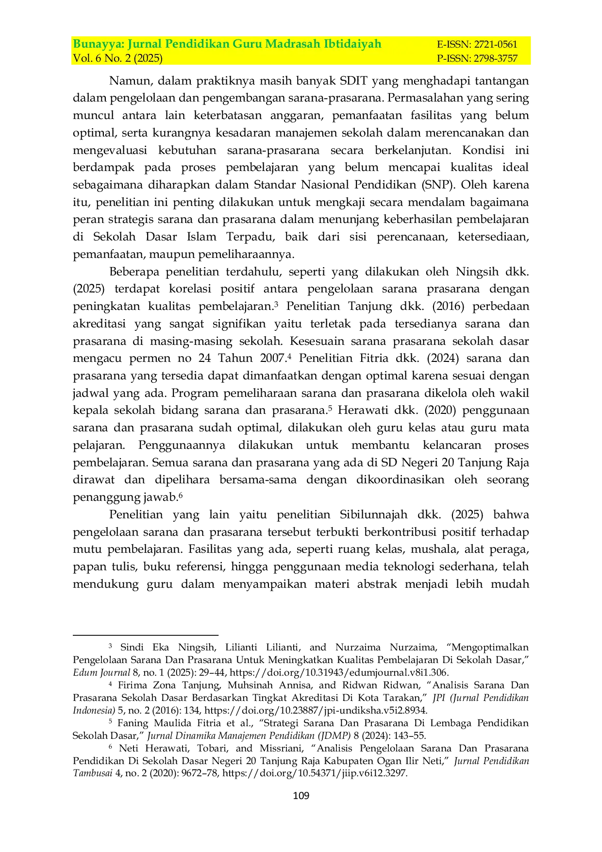 JURIS Peran Penting Sarana dan Prasarana Dalam Keberhasilan Pembelajaran Sekolah Dasar Islam Terpadu