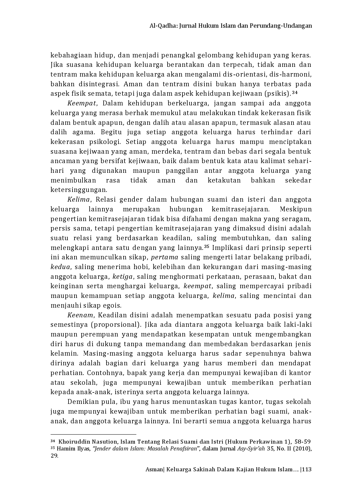 juris Keluarga Sakinah Dalam Kajian Hukum Islam