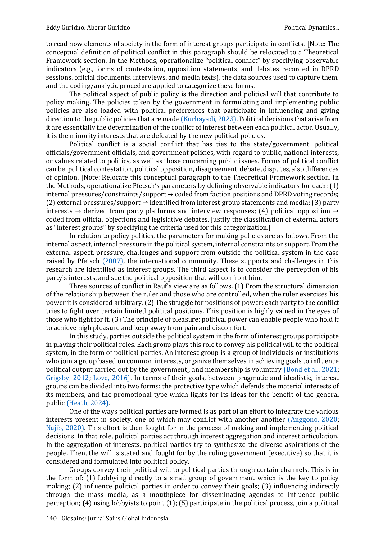 JURIS Political Dynamics and Conflict of Interest in the Implementation of Jakarta Government Policies for the 2017 2018 Period