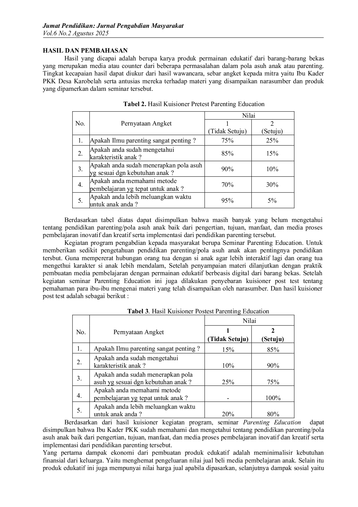 JURIS Parenting Education Positive Parenting Untuk Buah Hati Tercinta Di Era Digital