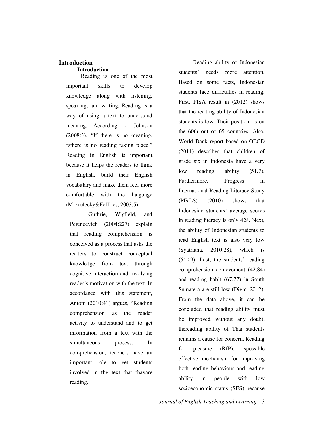 JURIS The Effect Of Repeated Reading Strategy In Enhancing Students Reading Achievement