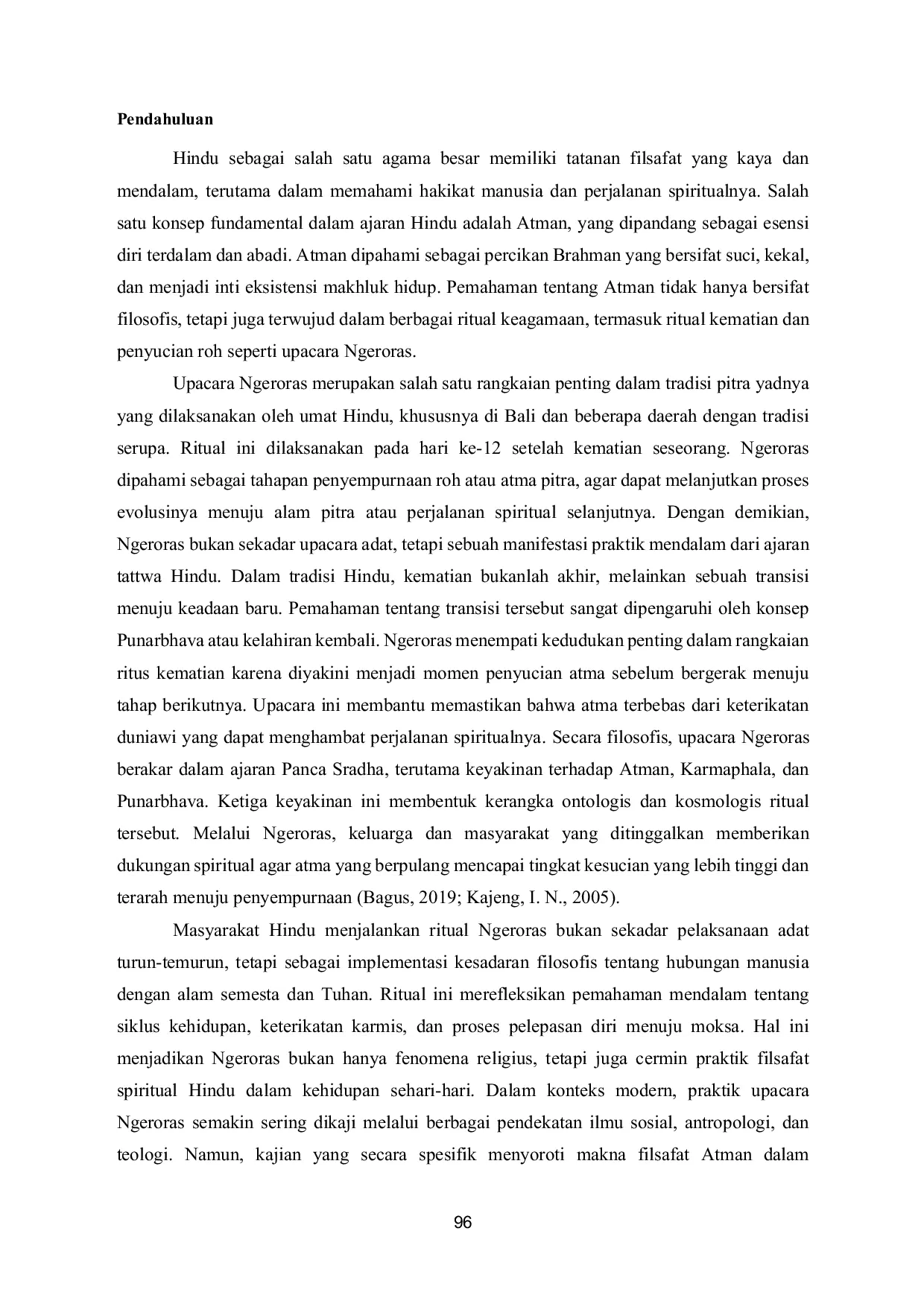 JURIS Makna Filsafat Atman Dalam Pelaksanaan Upacara Ngeroras