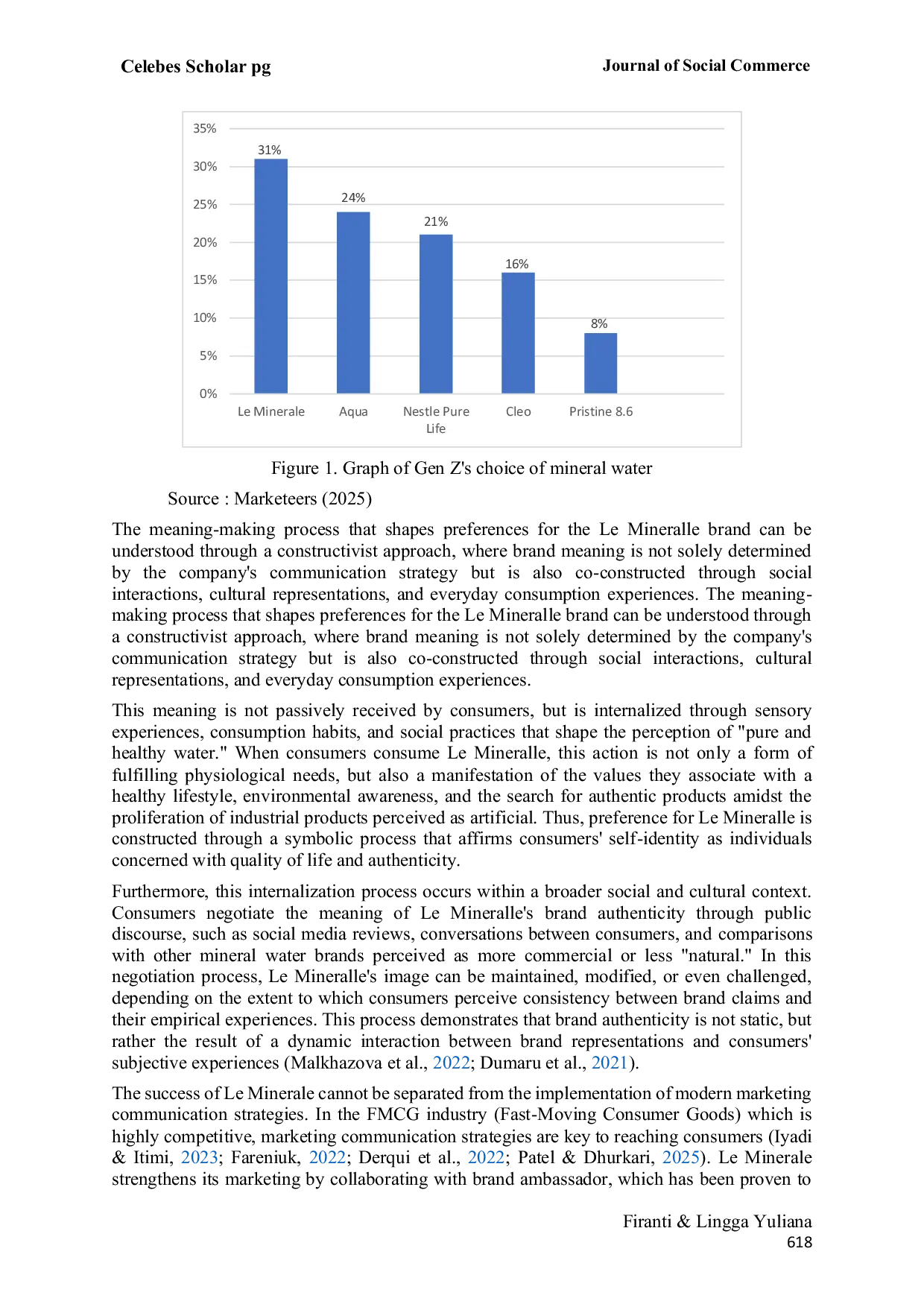 JURIS The Influence of Brand Ambassadors Brand Image and Brand Trust on Purchase Decisions