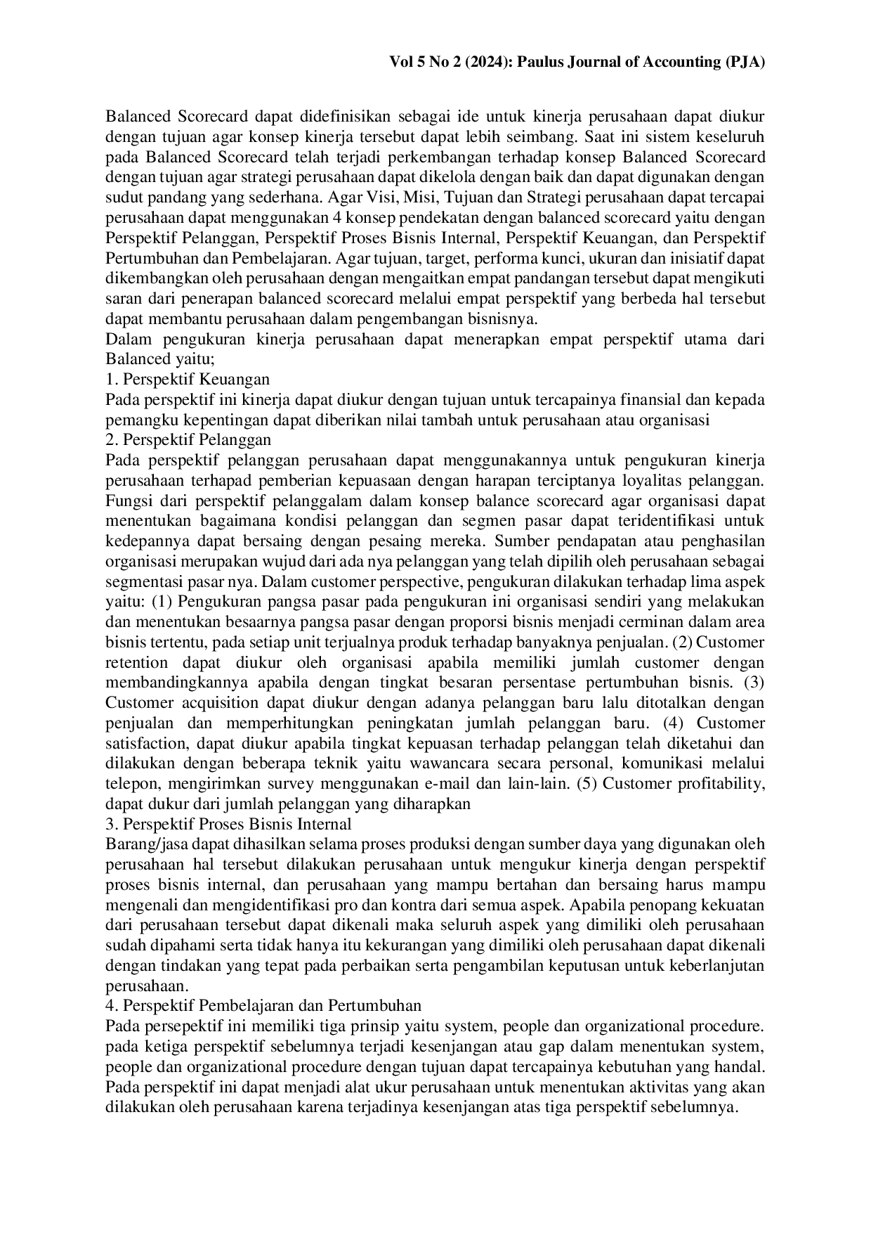 JURIS Implementasi Balance Scorecard Pada Penilaian Kinerja Perbankan Syariah Di Indonesia