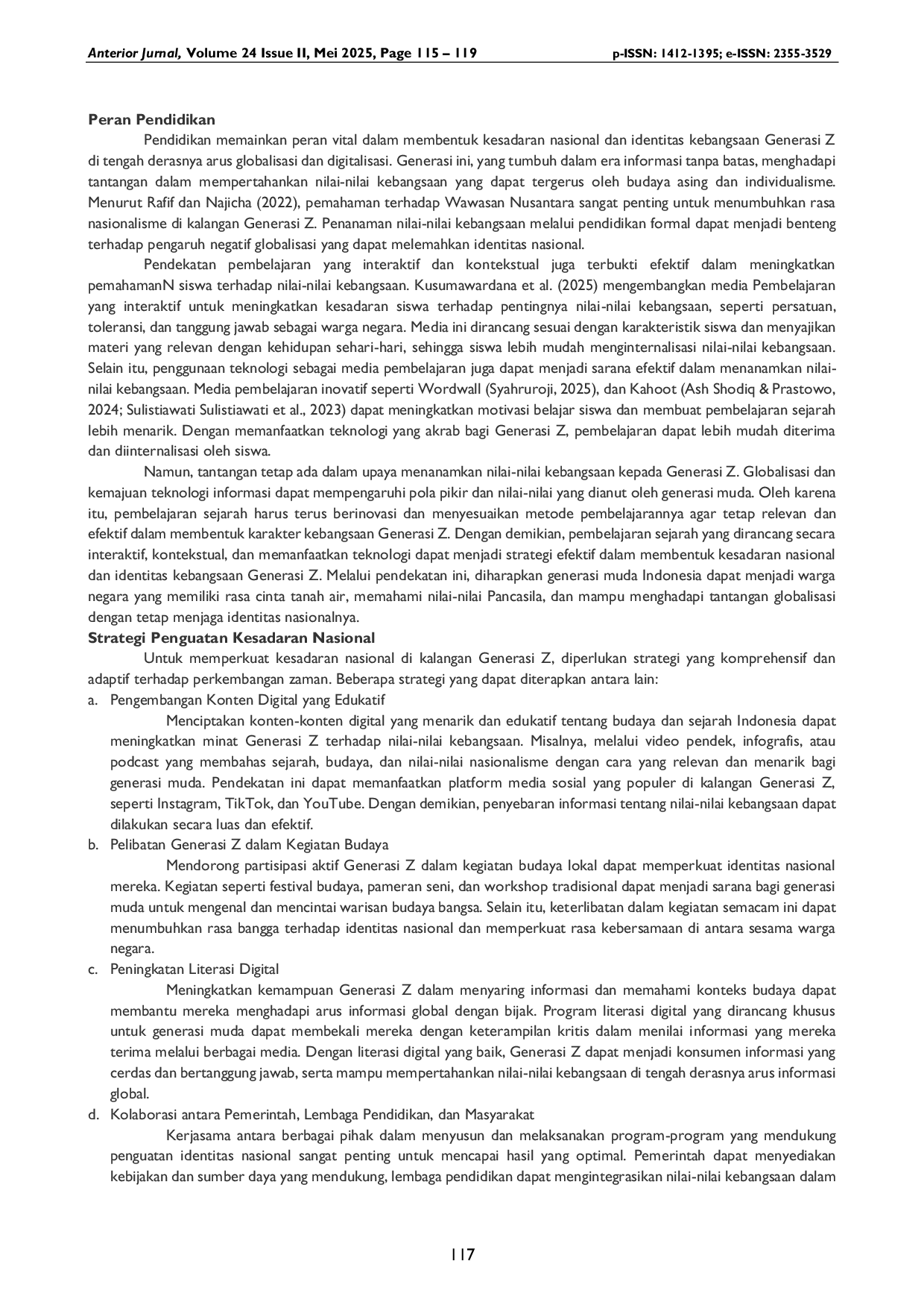 JURIS Kesadaran Nasional Generasi Z Menjaga Nasionalisme di Era Digital