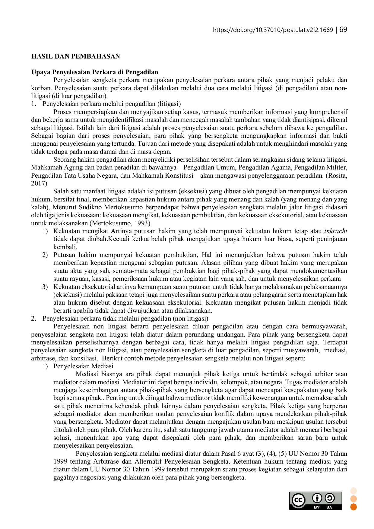 JURIS Penerapan Teknologi Informasi di Lingkungan Mahkamah Agung Republik Indonesia dalam Rangka Memperlancar Penanganan Berkas Perkara