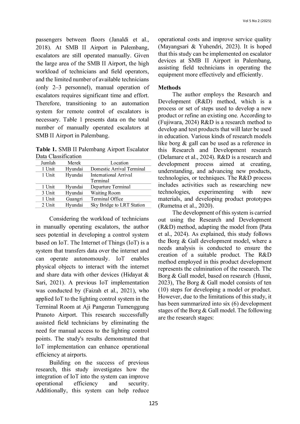 JURIS Design Of An IoT Based Long Distance Control System Model For Escalators At Airport