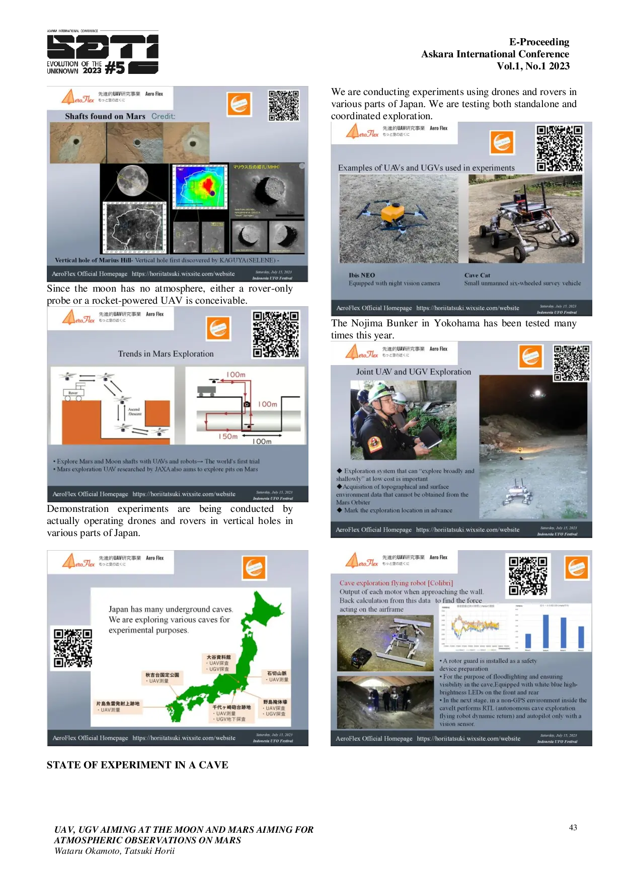 JURIS UAV UGV AIMING AT THE MOON AND MARS AIMING FOR ATMOSPHERIC OBSERVATIONS ON MARS