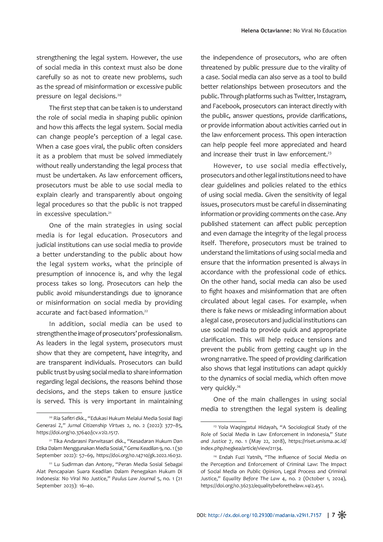 JURIS No Viral No Education Strengthening Prosecutors Competence and Servant Leadership through Islamic Education