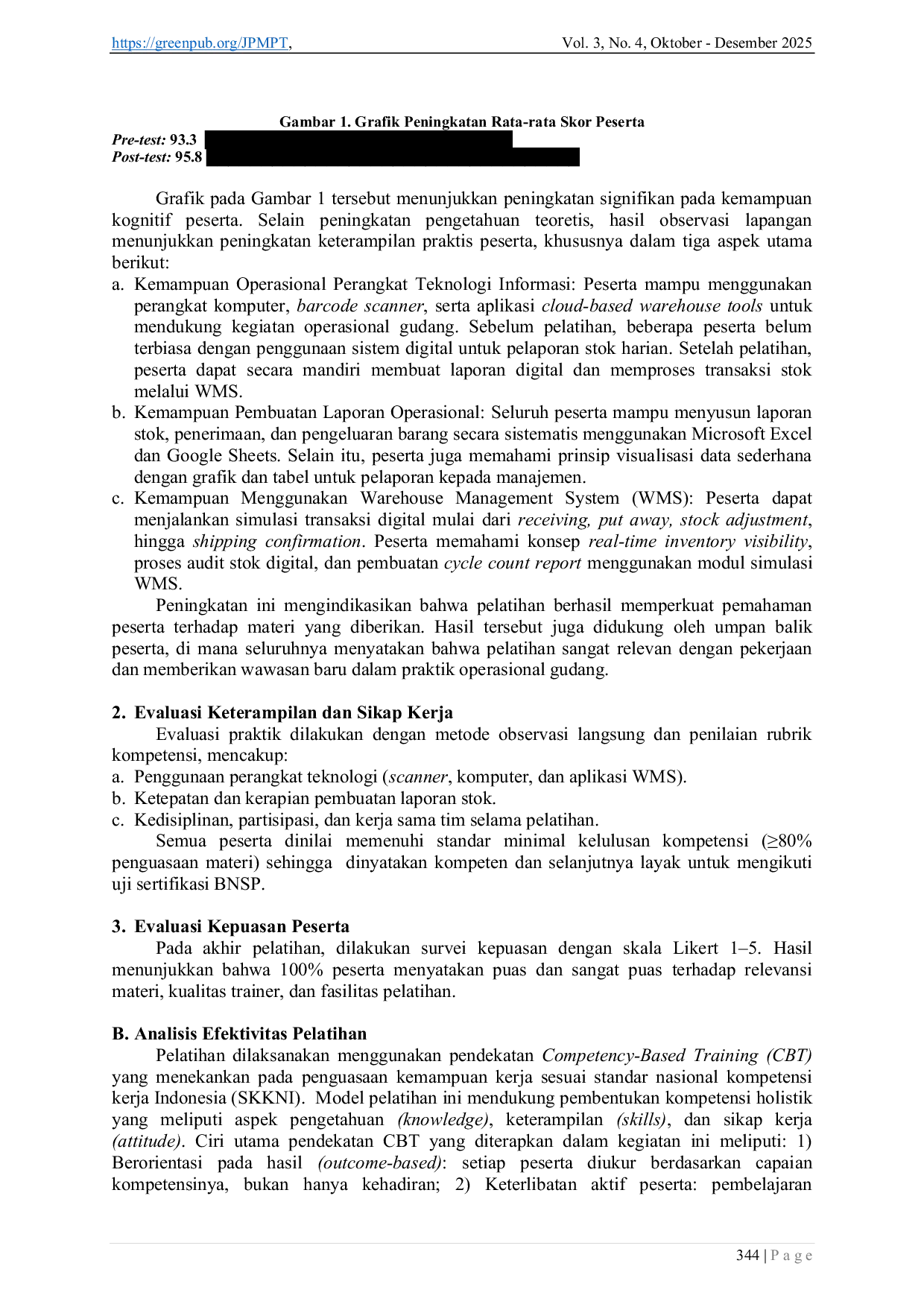 JURIS Implementasi Pelatihan Vokasional Berbasis IPTEK untuk Meningkatkan Efisiensi Operasional dan Kompetensi Warehouse Operation Officer