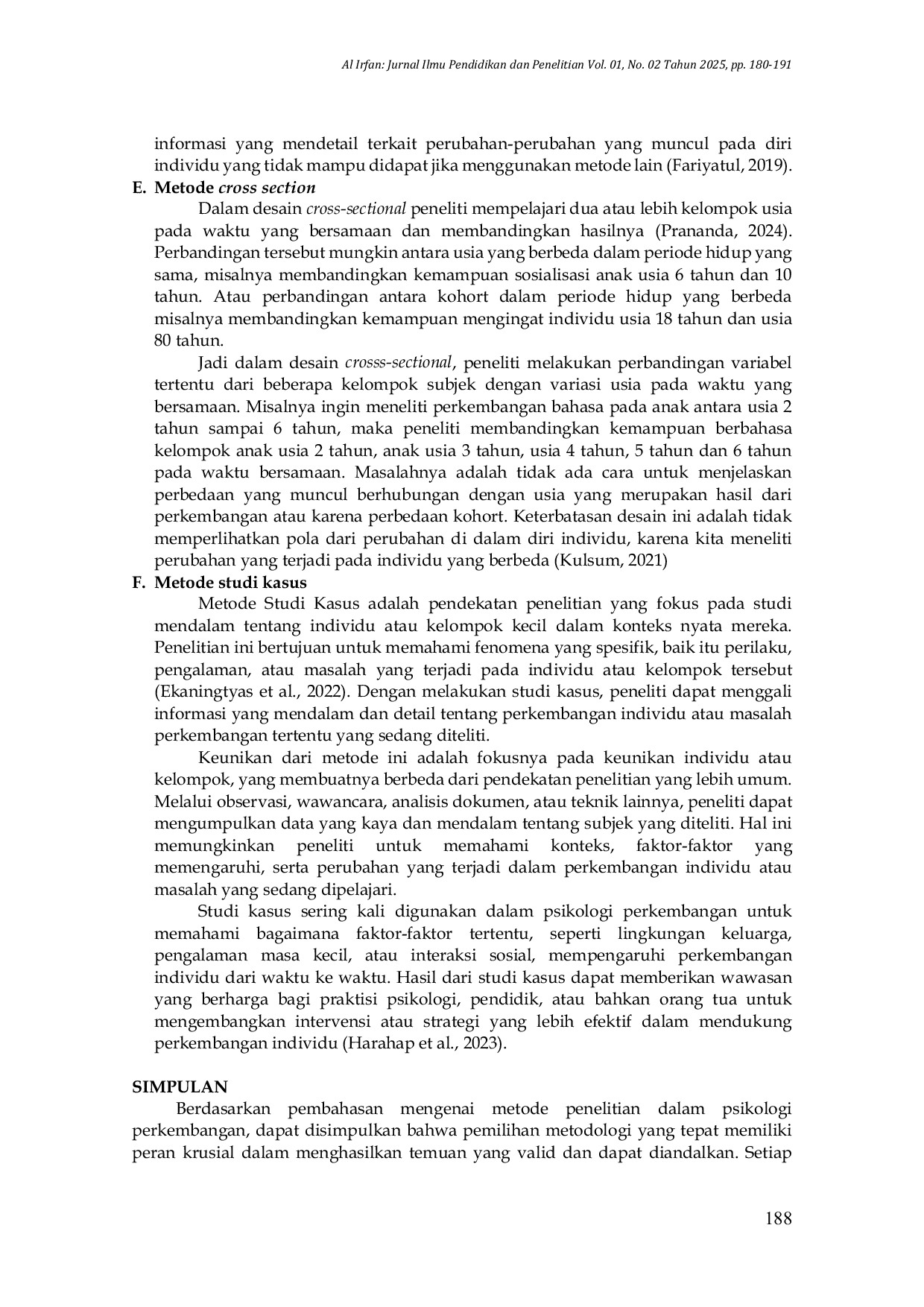 JURIS Metode Penyelidikan dalam Psikologi Perkembangan