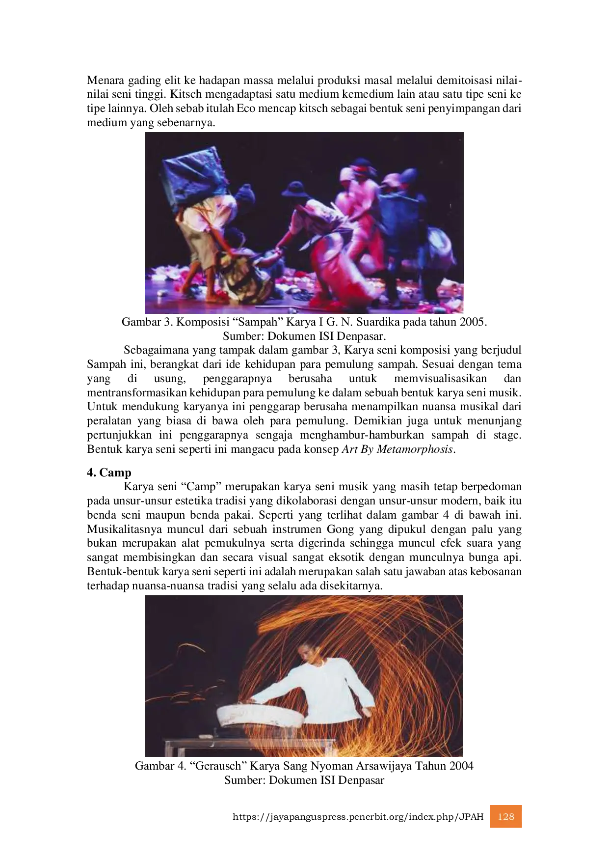 JURIS Estetika Posmoderen Idealisasi Seni Karawitan dalam Agama Hindu di Bali