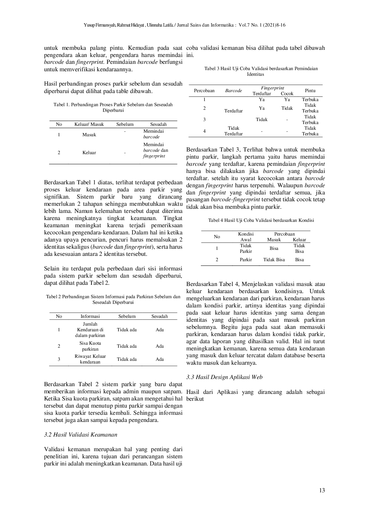 JURIS Perancangan Aplikasi Sistem Parkir Otomatis menggunakan ERP Odoo Berbasis Internet of Things