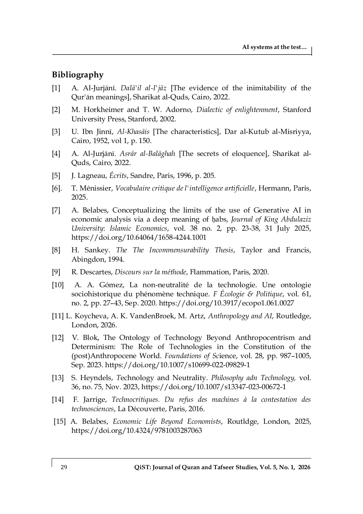 JURIS AI systems at the test of Revelation From the Promise of Augmented Intelligence to the Perils of Human Dehumanization