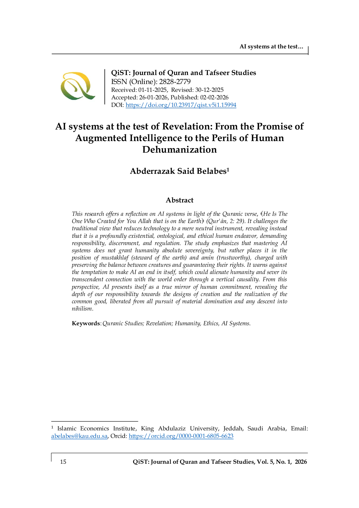 JURIS AI systems at the test of Revelation From the Promise of Augmented Intelligence to the Perils of Human Dehumanization