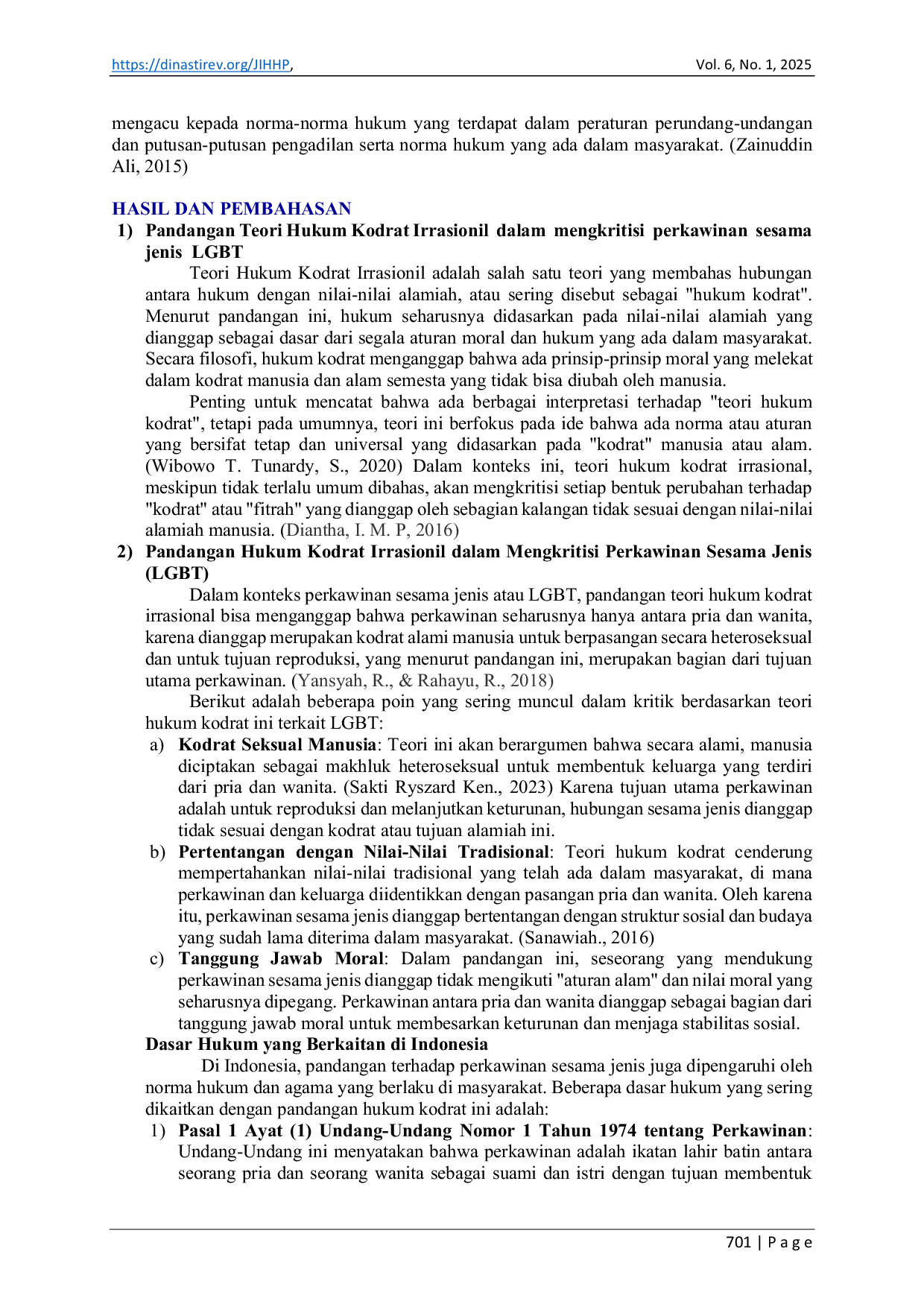 JURIS Akseptabilitas Perkawinan Sesama Jenis dalam Perspektif Hukum di Indonesia