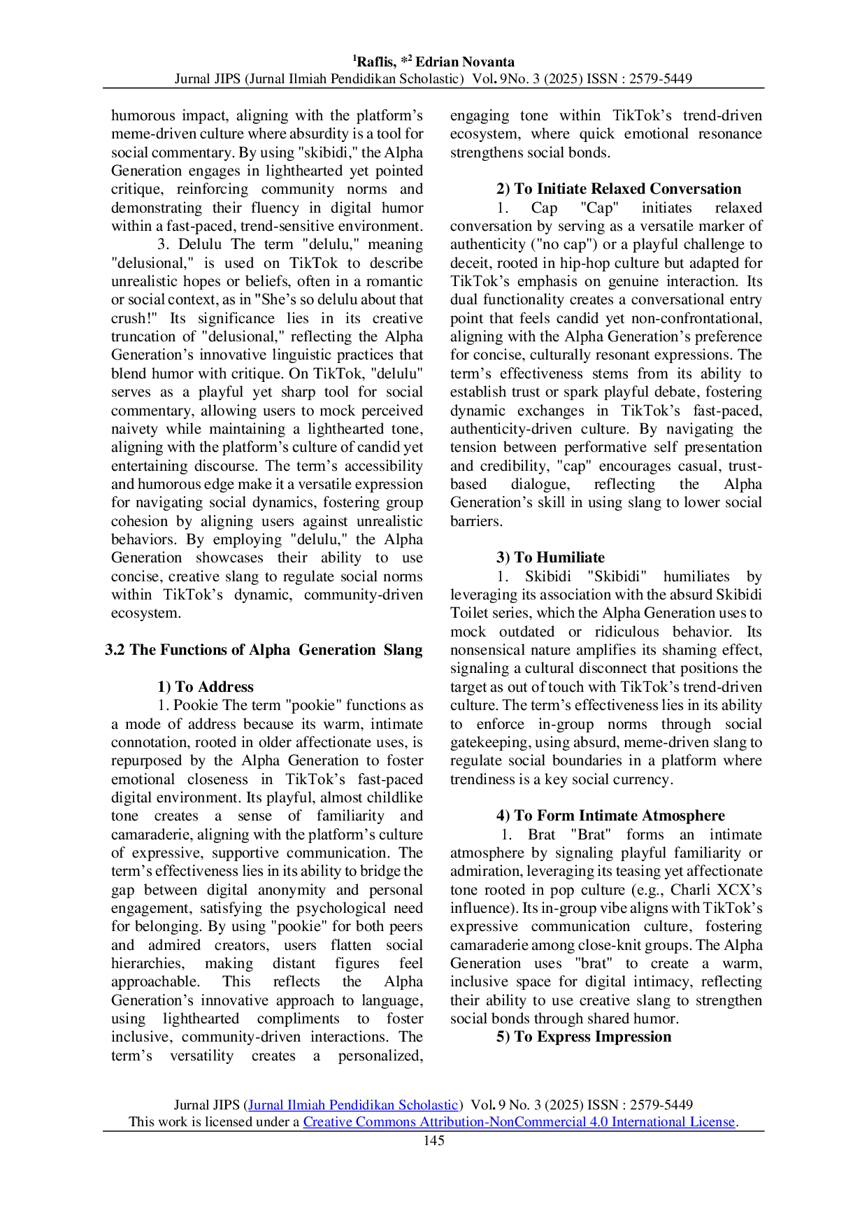 JURIS Alpha Generation Slang by Content Creators on Tiktok