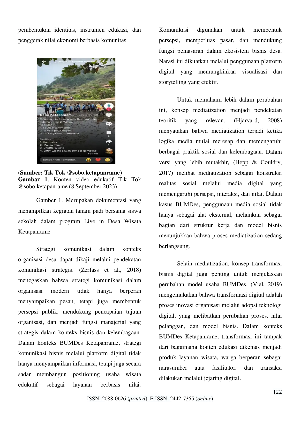 JURIS Strategi Komunikasi Bisnis Berbasis Platform Digital dalam Mendorong Pengembangan Ekonomi Lokal Studi Kasus BUMDes Ketapanrame Mojokerto