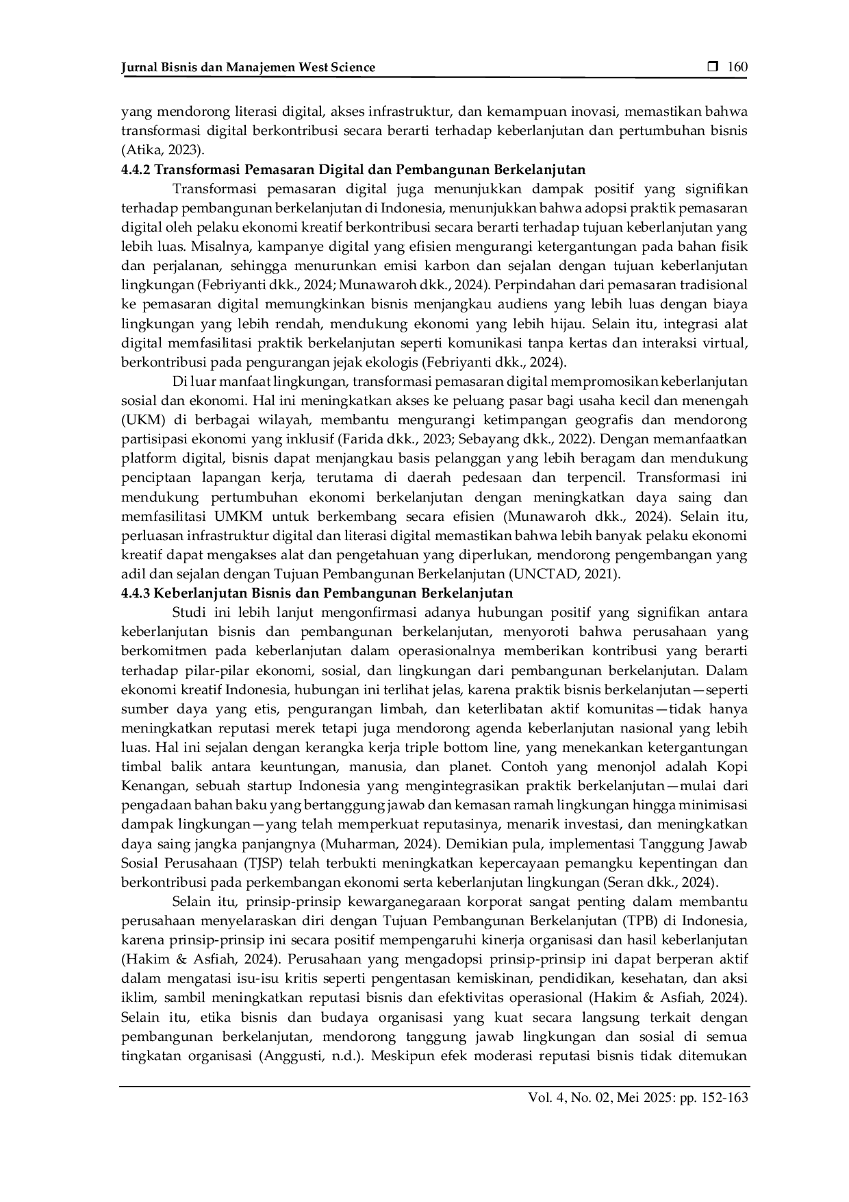 JURIS Transformasi Manajemen Pemasaran di Era Ekonomi Digital dan Implikasinya terhadap Pembangunan Berkelanjutan