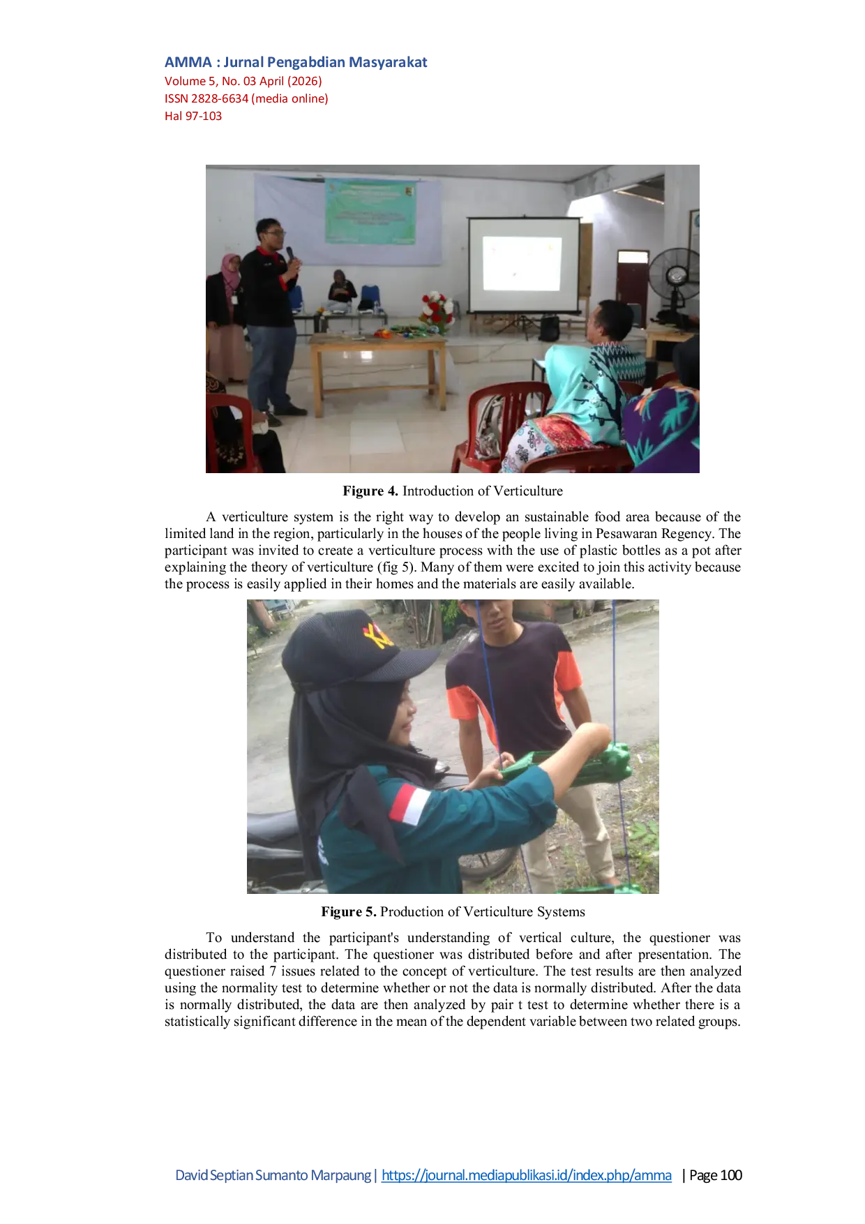 JURIS Introduction of Verticulture to Society in Pesawaran District Lampung a Community Empowerment