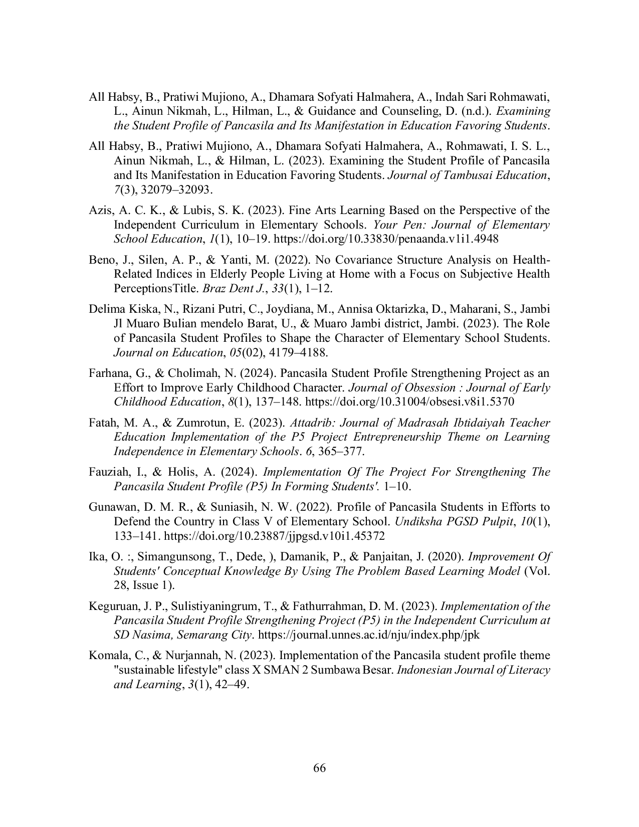 JURIS Bridging 21st Century Skills And Pancasila Values Insights From The Implementation Of The P5 Project In Indonesian Education