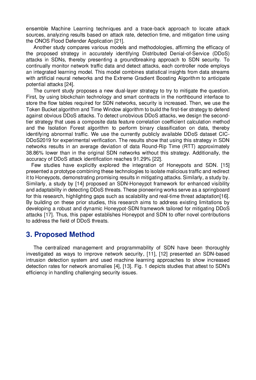 JURIS Honeypot Integration with Software Defined Networking SDN for DDoS Attack Mitigation