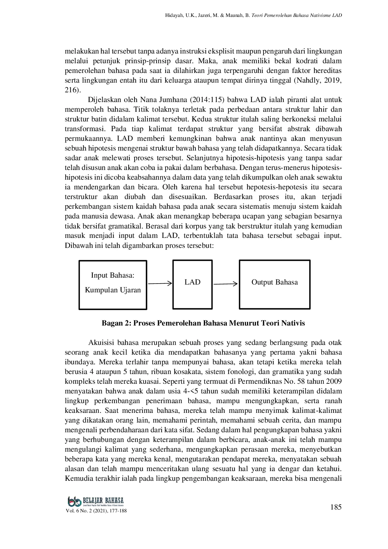 JURIS Teori Pemerolehan Bahasa Nativisme LAD
