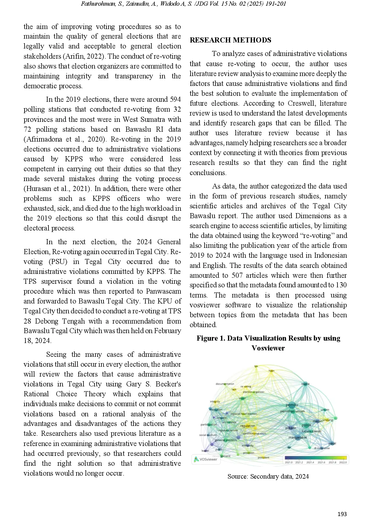 juris Analysis Of Election Administrative Violations Case Study Re Voting In The 2024 General Election In Tegal City